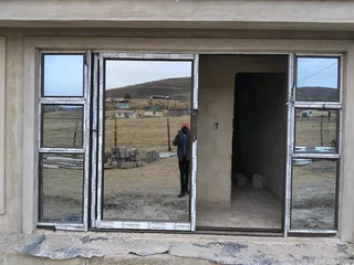 Aluminium doors and windows