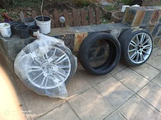 Bmw mags and tyres