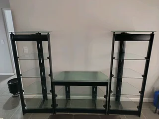 Glass wall unit