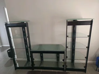 Glass wall unit