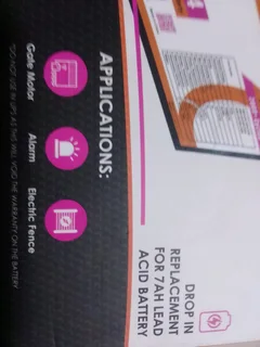 12V Battery for motobike