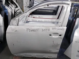 Peugeot 3008, left front door 2021/2023 model,
