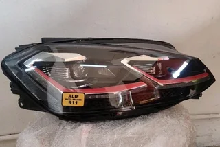 VW Golf 7.5, GTI, right side headlight,
