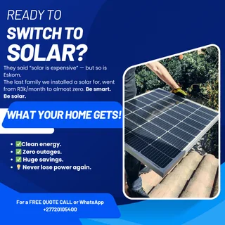 Tired of Loadshedding? Get a Free Solar Quote Today!