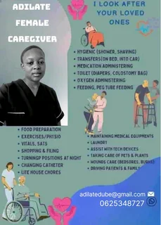 Looking for caregiver, au pairs or a night nurse job