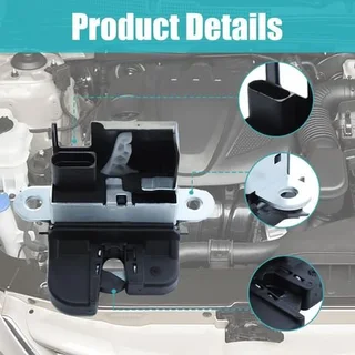 Boot Lock Mechanism Rear Trunk Hatch Boot Lid Lock Latch Compatible with VW