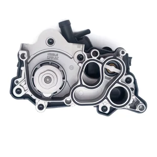 Cooling Pump Engine Thermostat Assembly Compatible with VW
