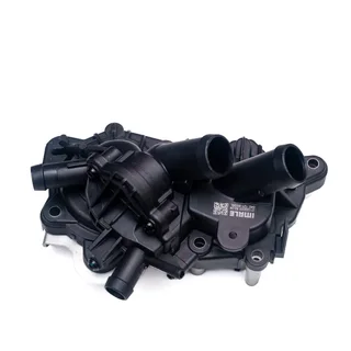 Cooling Pump Engine Thermostat Assembly Compatible with VW
