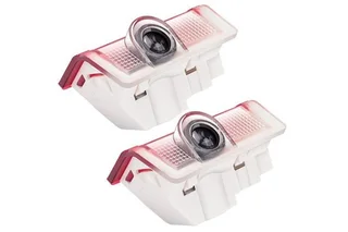 Led Logo Door Light For Mercedes Benz W212 W176 W205 W246 W177 Glc Gle Logo Projector Lamp 2pcs