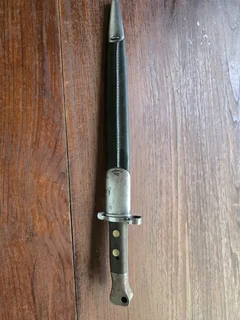 Original British Pattern 1888 bayonet from the Second-Anglo-Boer War (1899 - 1902)