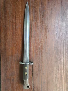 Original British Pattern 1888 bayonet from the Second-Anglo-Boer War (1899 - 1902)