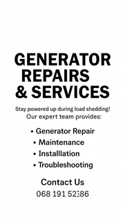 Generator Repairs and Services