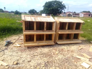 Chicken nestin boxes