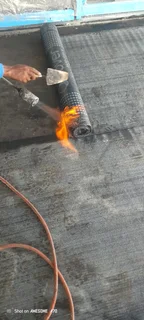 Waterproofing torch on