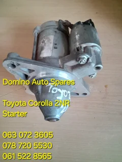 Toyota Corolla 2NR Starter