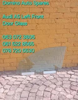 Audi A5 Left Front Door Glass