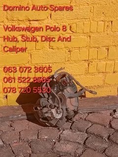 Volkswagen Polo 8 Hub, Stub, Disc and Caliper