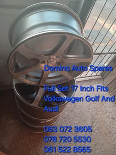 Full Set 17 Inch Mag Rims Volkswagen Golf And Audi