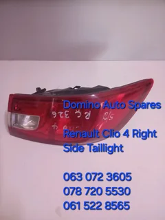 Renault Clio 4 Right Side Taillight Ford Sale