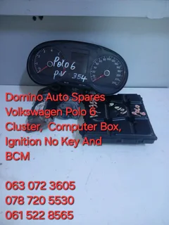 Volkswagen Polo 6 Cluster, Computer Box,  Ignition and BCM for sale