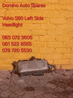 Volvo S60 Left side headlight for sale