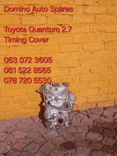 Toyota Quantum 2.7 Timing Cover For Sale