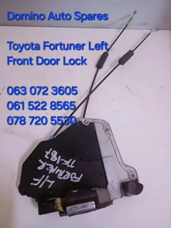 Toyota Fortuner Left Front Door Lock For Sale