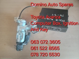 Toyota Avanza Computer Box, Ignition and Key For Sale