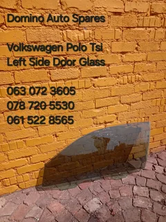 Volkswagen Polo TSI Left Front Door Glass For Sale