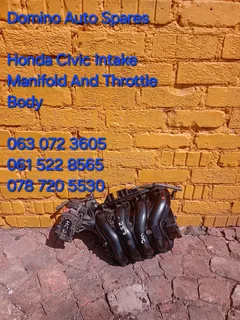 Honda Civic Intake Manifold And Throttle Body For Sale