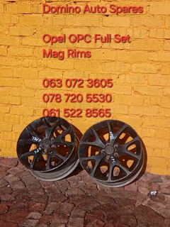Opel Opc Full Set Mag Rims For Sale