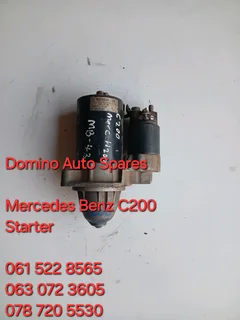 Mercedes Benz C200 Starter For Sale