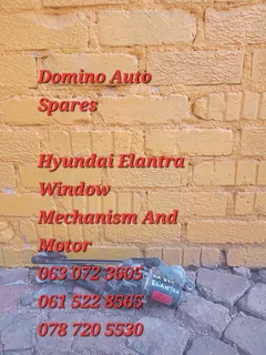 Hyundai Elantra Window Mechanism And Motor For Sale