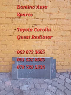 Toyota Corolla Quest Radiator For Sale