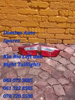 Kia Rio Left and Right Taillights For Sale