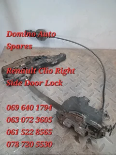 Renault Clio 4 Right Side Door Lock For Sale