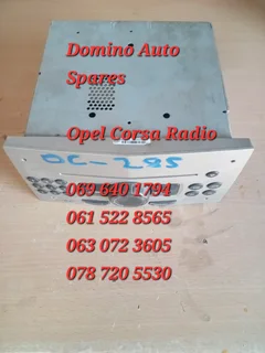 Opel Corsa Radio For Sale.