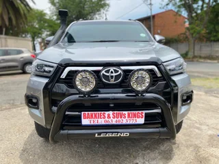 2023 Toyota Hilux 2.8 GD-6 4X4 Legend AT DC, excellent condition, full service, 105000km, R525000