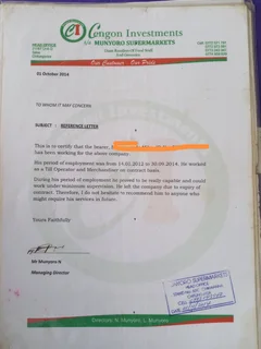 Job hunting in Retail business