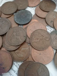 1 Penny coins