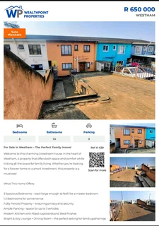 3 Bedroom Duplex for sale in Westham Phoenix