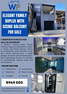 4 Bedroom Duplex for Sale in Eastbury Phoenix with Outbuilding