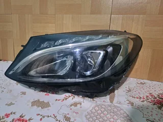 Mercedes Benz w205 left front headlight