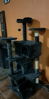 135cm Large Cat Tree Stand Kitten Play House