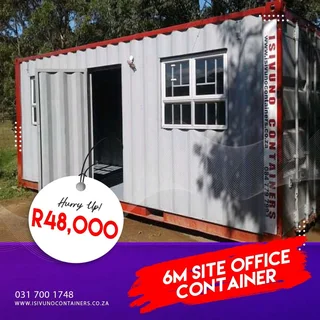 containers, tuck shops,class roms, saloons, offices, toilets