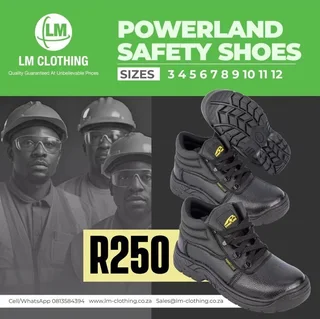 Shoelace Powerland Safety Boots Available For Sale