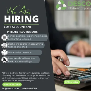 Cost Accountant (senior Position)