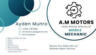 Mobile Mechanic Services - A.M Motors