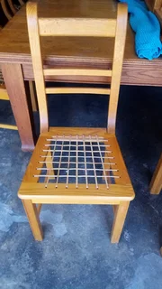 Yellow Oak 10 seat dinning room set