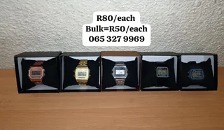 Casio watches - R80 (bulk buyers welcome )